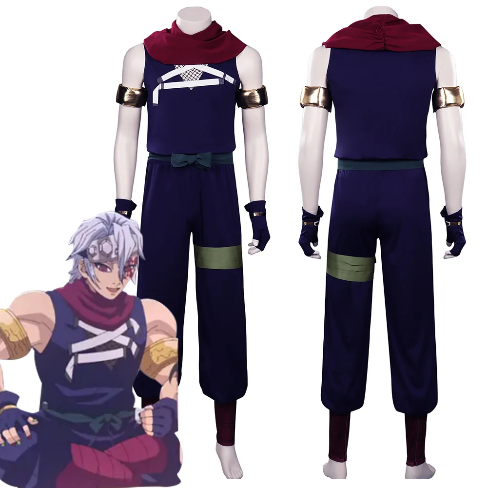 Anime Demon Slayer Uzui Tengen Ninja Cosplay Costumes AllCosplay