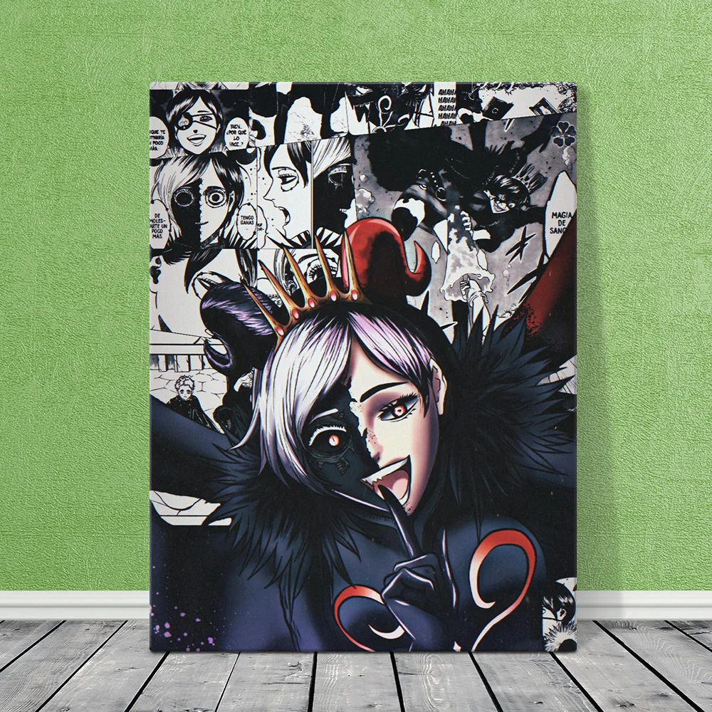 Anime Black Clover Vanica Zogratis Canvas Painting Cosplay Wall Art ...