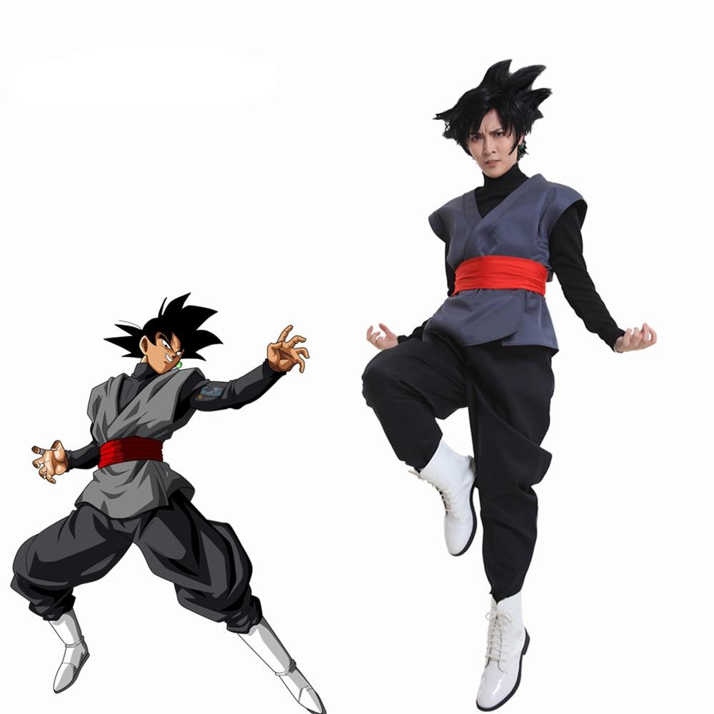 Anime Dragon Ball Son Goku Black Zamasu Kai Cosplay Costume 