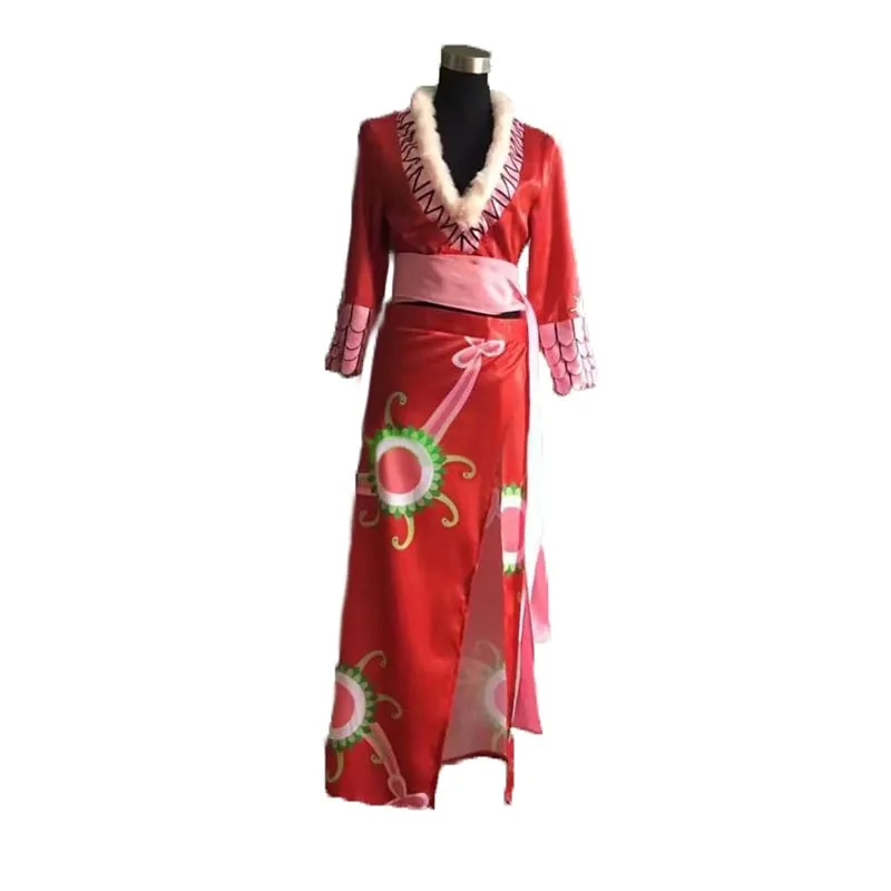 Anime One Piece Boa Hancock Cosplay Costume For Women And Adult ...