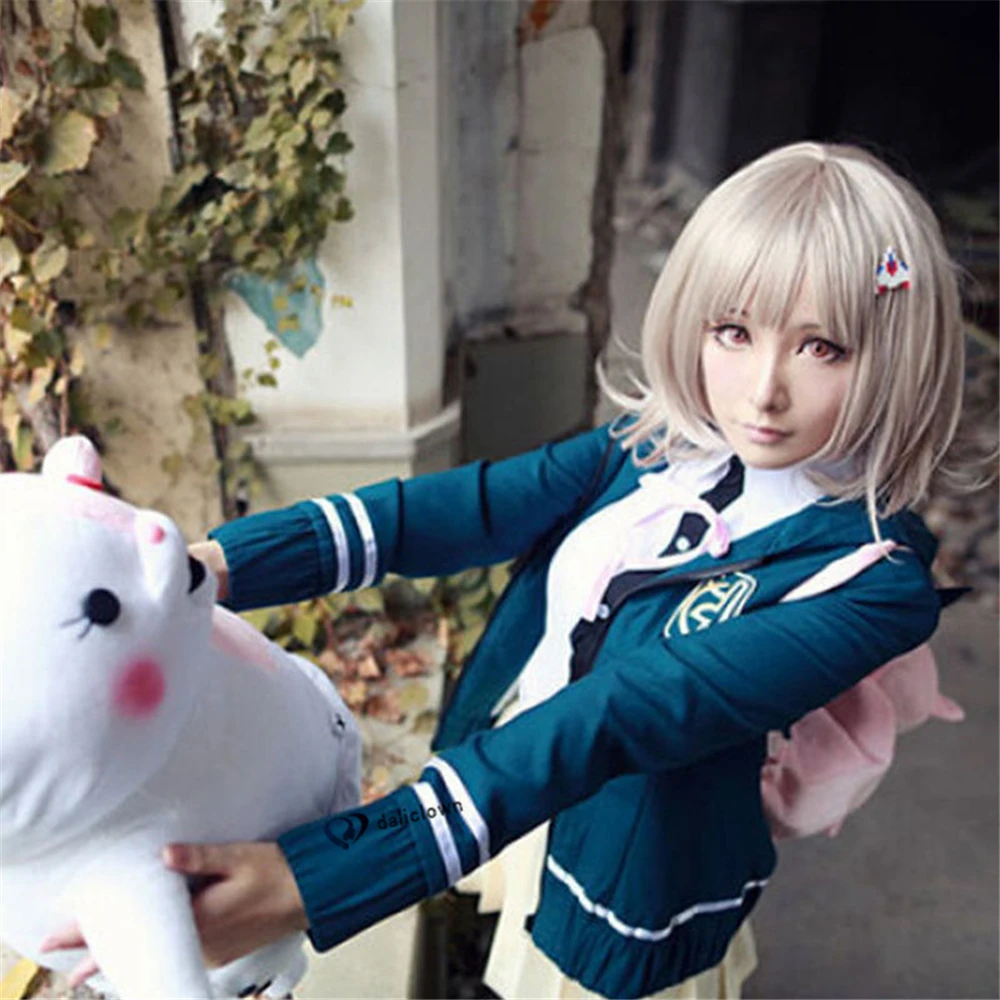 Danganronpa Anime Chiaki Nanami Cosplay Costume