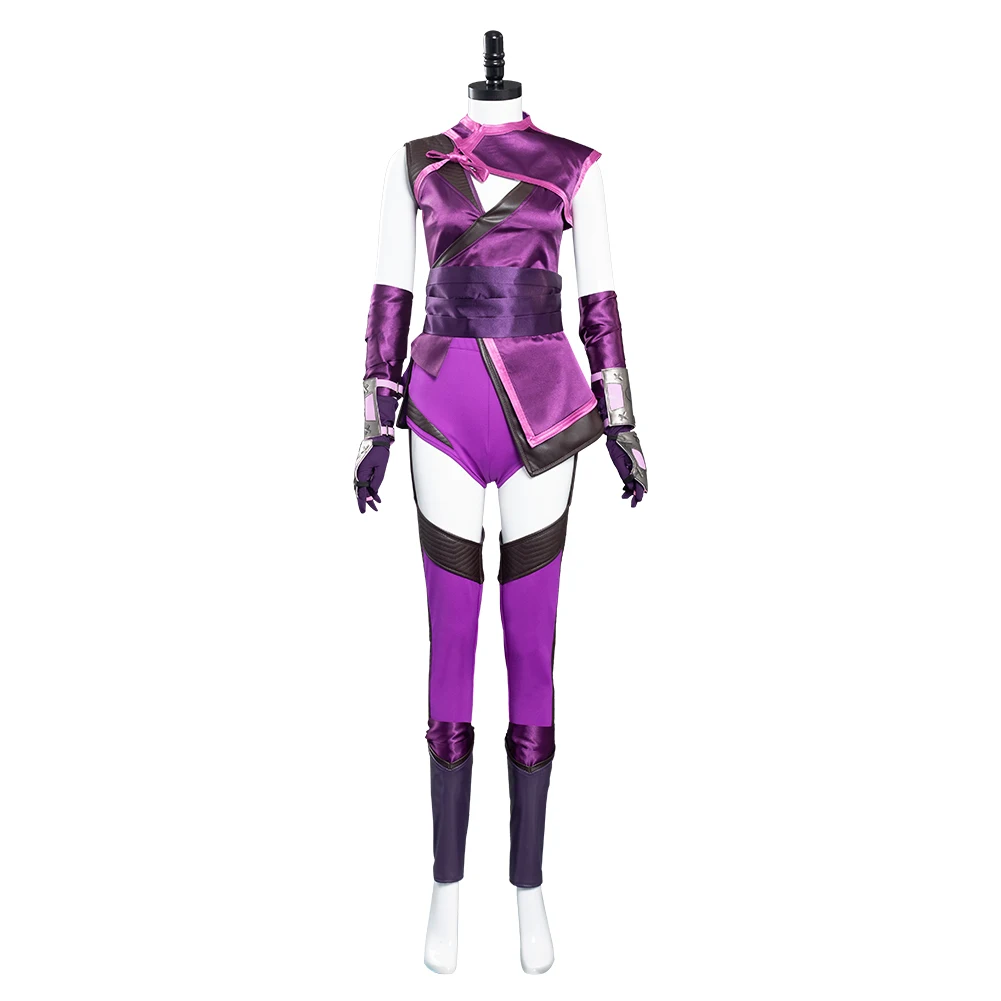 Games Mortal Kombat Mileena Suit Cosplay Costume - AllCosplay.com