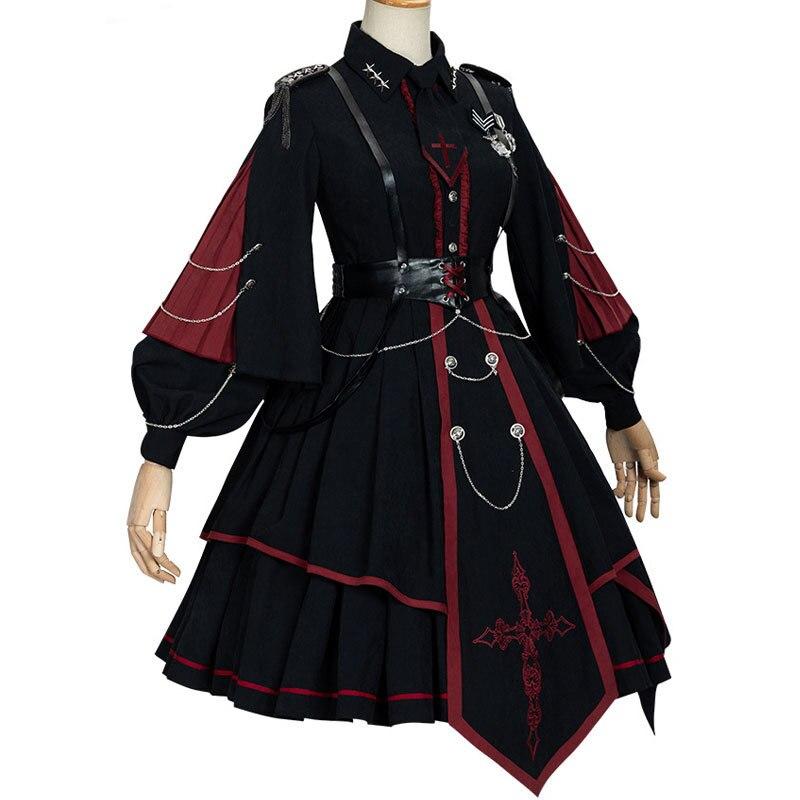 gothic military dress