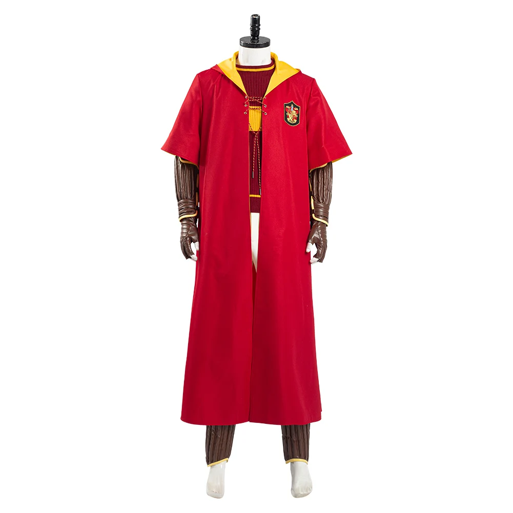 Harry Potter Quidditch Gryffindor Halloween Cosplay Costume ...