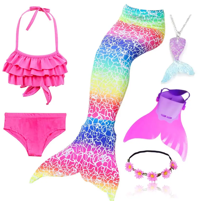 Little Mermaid Tail Costume Costume Full Set - AllCosplay.com