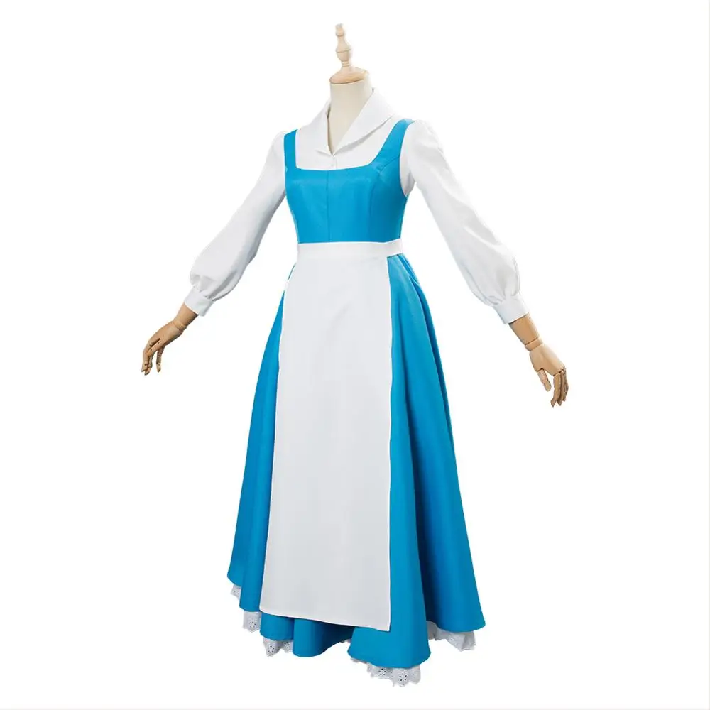 Beauty And The Beast Princess Belle Cosplay Costume For Women ...