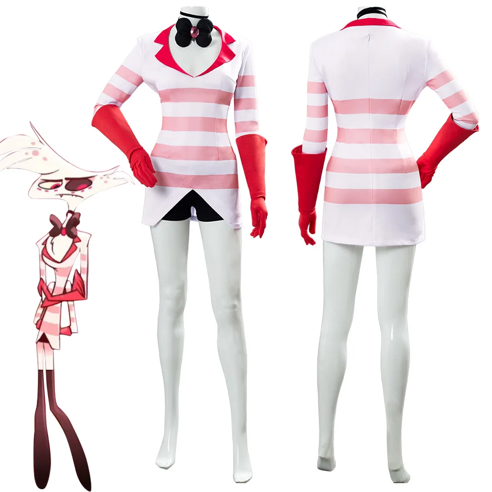 Hazbin Hotel Dust Angel Uniform Cosplay Costume For Women