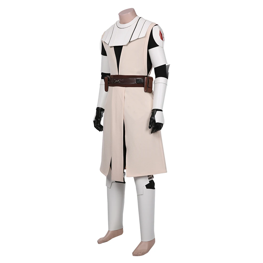 Star Wars The Clone Wars -Obi- Wan Kenobi Coat Uniform Outfits Cosplay ...