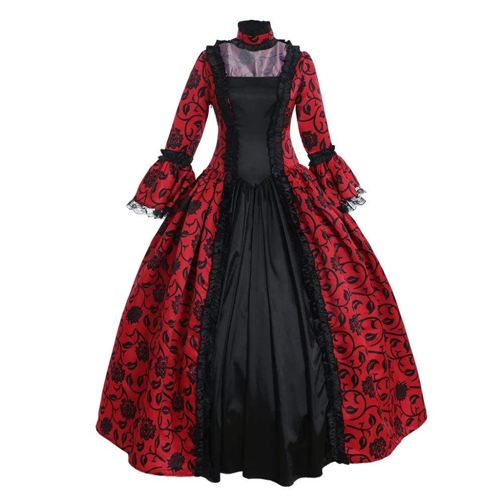 Victorian Rococo Ball Gown Costume - AllCosplay.com