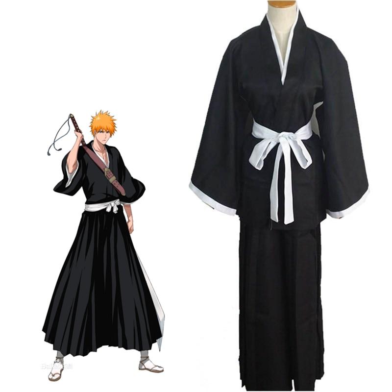 Anime BLEACH Kurosaki Ichigo Cosplay Costume Full Set - AllCosplay.com