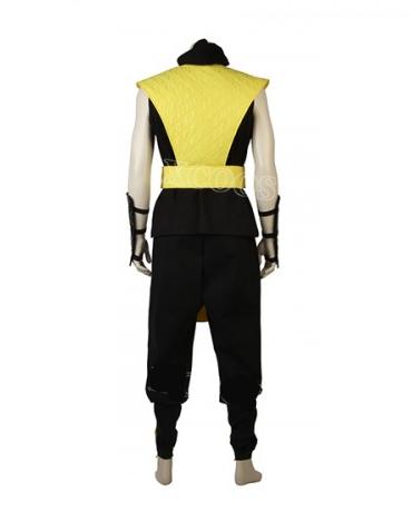 Mortal Kombat X Scorpion Cosplay Costume Raiden Ninja Thunder Halloween Costume