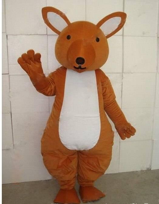 Little Eyes Kangaroo Cosplay Mascot Costume For Adults