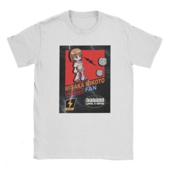 Anime Toaru Kagaku no Railgun Accelerator Cosplay Costume T-shirt Two  Choices