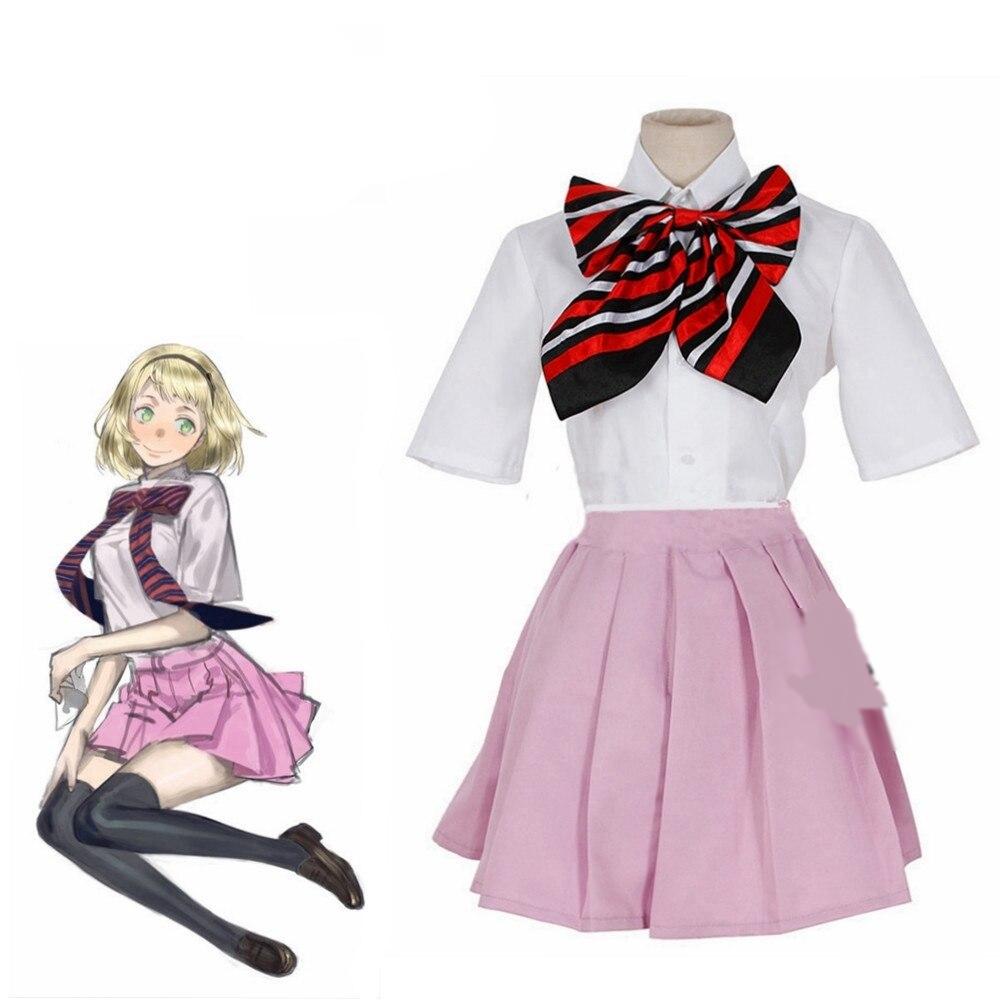 Anime Blue Exorcist Kamiki Izumo Moriyama Shiemi Uniform Cosplay Costume Allcosplay Com