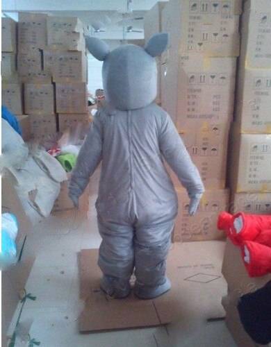 Rhino Rhinoceros Doll Cosplay Mascot Costume For Adult - AllCosplay.com