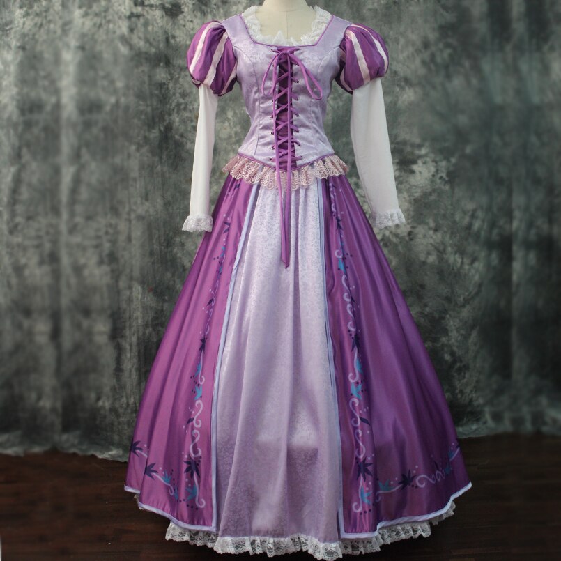 Princess Purple Dress Cosplay Costume - AllCosplay.com