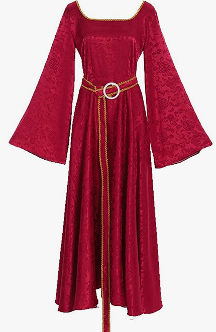 Mother Gothel Red Dress Cosplay Costume - AllCosplay.com