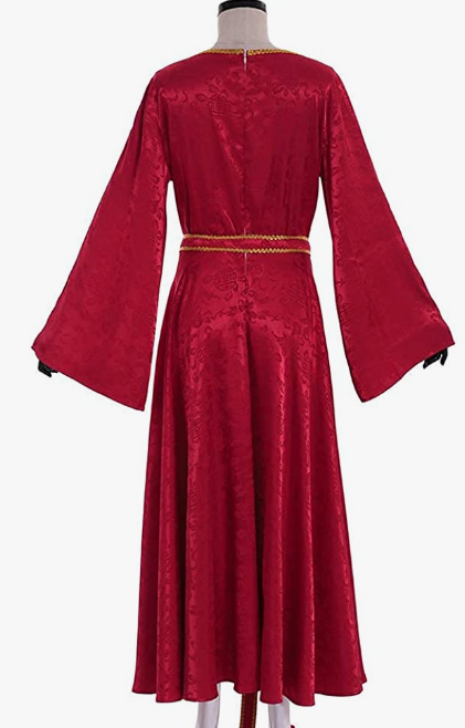 Mother Gothel Red Dress Cosplay Costume - AllCosplay.com