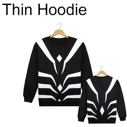 Black Thin Hoodie