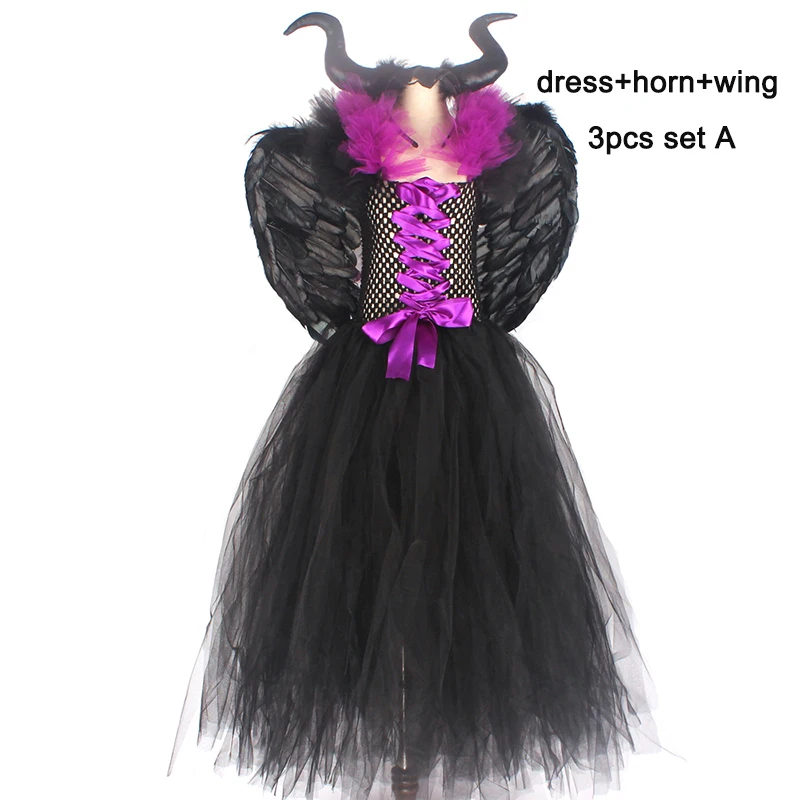 Maleficent dress set