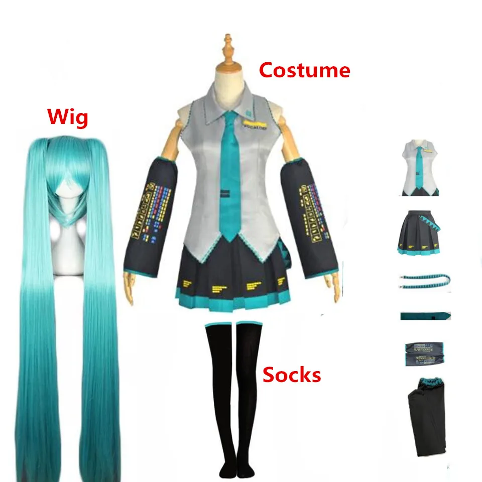 costume with wig