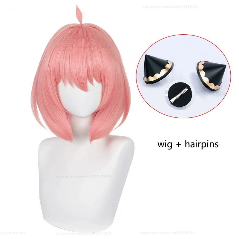 wig A and hairpins